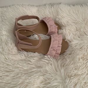 Old navy Pink ruffle sandals